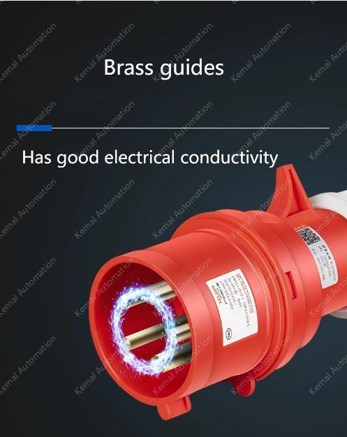 5 pole 16A plug